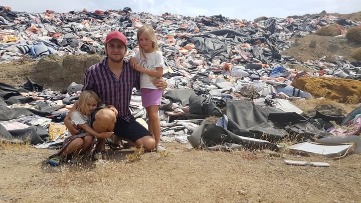 Einsatz im Flüchtlingslager Moria (Lesbos)