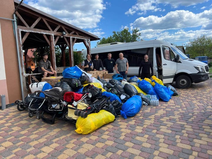 Hilfsgüter für die Ukraine und Moldawien